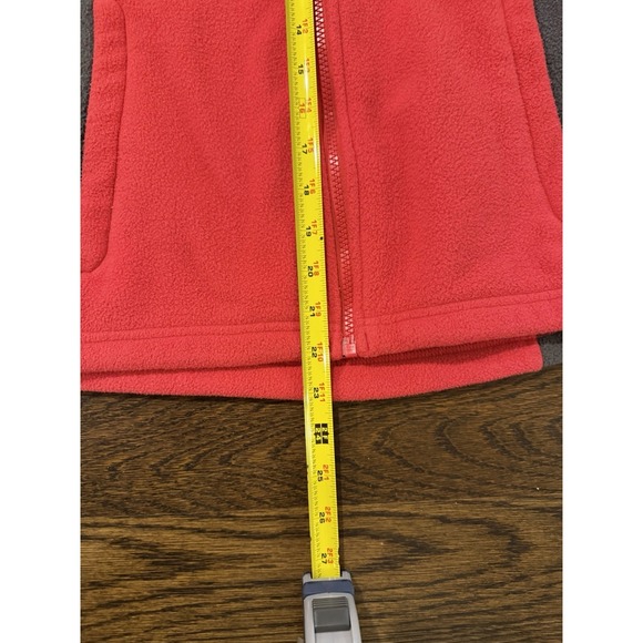 The North Face Jacket Womens Small Red Full Gray Zip Fleece Outdoor - Picture 4 of 7